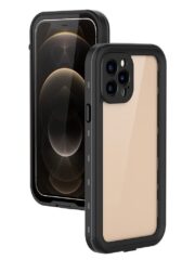 REDPEPPER Dot+ Series For iPhone 12 Pro Case IP68 Waterproof Clear Phone Cover Black iPhone 12 Pro by The Case Factory