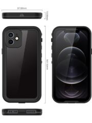 REDPEPPER Dot+ Series For iPhone 12 Case IP68 Waterproof Clear Phone Cover by The Case Factory