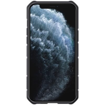 NILLKIN CamShield Armor Case for iPhone 12 Pro Max Hybrid Phone Cover with Ring Kickstand by The Case Factory