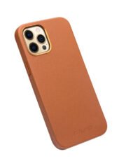 QIALINO For iPhone 12 Pro Max Genuine Cowhide Leather Phone Case | Compatible with MagSafe by The Case Factory