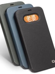 QIALINO for iPhone 12 | 12 Pro Case Ultra Thin Premium Genuine Leather Flip Cover by The Case Factory