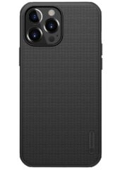 NILLKIN Frosted Shield for iPhone 13 Pro Max Anti-Fingerprint Shockproof Phone Cover Black iPhone 13 Pro Max by The Case Factory