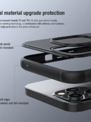 NILLKIN Frosted Shield for iPhone 13 Pro Max Anti-Fingerprint Shockproof Phone Cover by The Case Factory