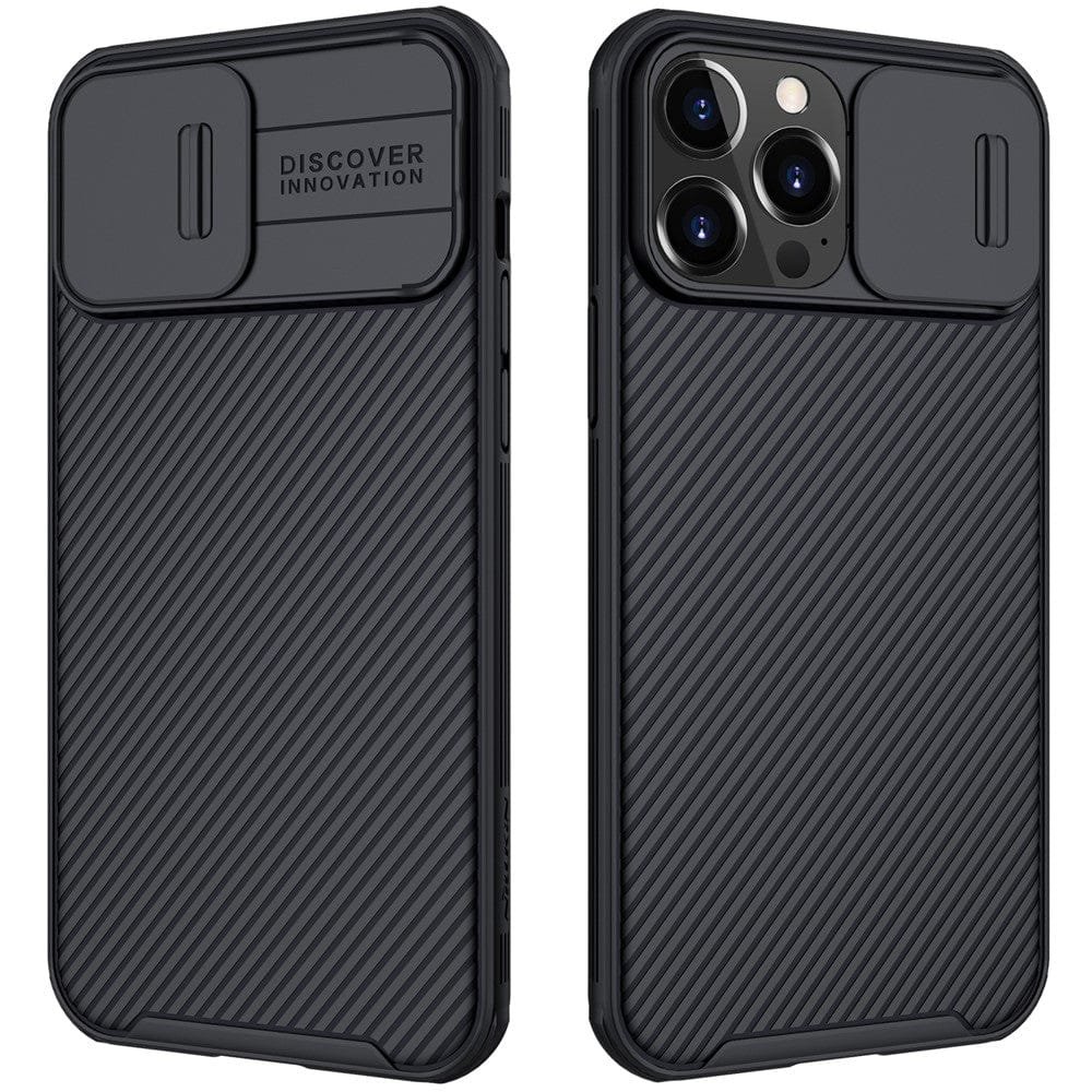 NILLKIN CamShield Pro for iPhone 13 Pro Max 360° All-Inclusive Protection Hybrid Phone Cover with Camera Protection Black iPhone 13 Pro Max by The Case Factory