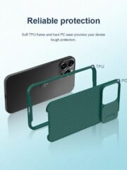 NILLKIN CamShield Pro for iPhone 13 Pro Anti-Fingerprint Hybrid Case Phone Cover with Camera Protection by The Case Factory