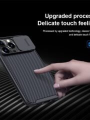 NILLKIN CamShield Pro for iPhone 13 Pro Anti-Fingerprint Hybrid Case Phone Cover with Camera Protection by The Case Factory