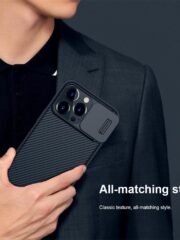 NILLKIN CamShield Pro for iPhone 13 Pro Anti-Fingerprint Hybrid Case Phone Cover with Camera Protection by The Case Factory