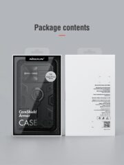 NILLKIN CamShield for iPhone 13 Pro Max Armor Case Anti-scratch with Camera Protection and Ring Kickstand Phone Cover by The Case Factory