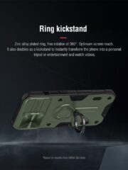 NILLKIN CamShield for iPhone 13 Pro Max Armor Case Anti-scratch with Camera Protection and Ring Kickstand Phone Cover by The Case Factory