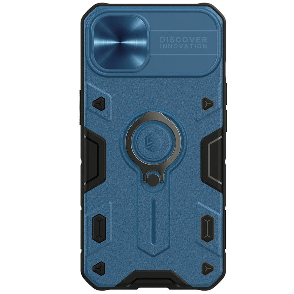 NILLKIN CamShield for iPhone 13 Armor Case with Camera Protection and Ring Kickstand Phone Cover by The Case Factory