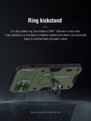 NILLKIN CamShield for iPhone 13 Armor Case with Camera Protection and Ring Kickstand Phone Cover by The Case Factory