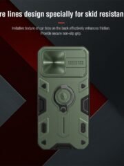 NILLKIN CamShield for iPhone 13 Armor Case with Camera Protection and Ring Kickstand Phone Cover by The Case Factory