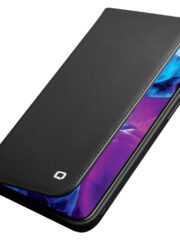 QIALINO for iPhone 13 Pro Max Case Flip Stand Wallet Cowhide Leather Cover by The Case Factory