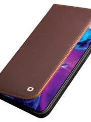 QIALINO for iPhone 13 Pro Case Folio Cowhide Leather Stand Wallet Phone Cover by The Case Factory