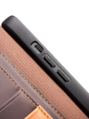 QIALINO for iPhone 13 Pro Case Folio Cowhide Leather Stand Wallet Phone Cover by The Case Factory