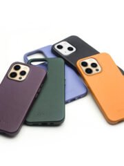 QIALINO For iPhone 13 Pro Genuine Cowhide Leather Phone Case | Compatible with MagSafe by The Case Factory