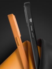 QIALINO For iPhone 13 Pro Genuine Cowhide Leather Phone Case | Compatible with MagSafe by The Case Factory