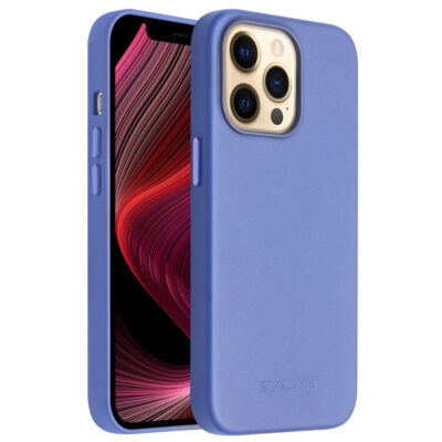 QIALINO for iPhone 13 Pro Max Cowhide Leather Coated Protective Case Compatible with MagSafe by The Case Factory