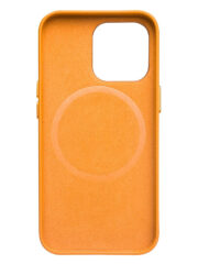 QIALINO for iPhone 13 Mini Case Magnetic Anti-Fall Genuine Leather Shockproof Phone Cover by The Case Factory