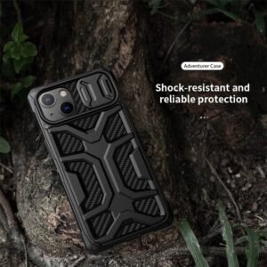 NILLKIN Adventurer Anti Slip Hard Phone Case TPU+PC Phone Protective Cover for iPhone 13 6.1 inch by The Case Factory