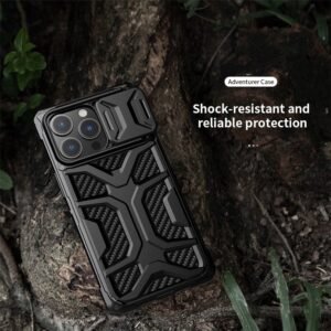 NILLKIN Adventurer Anti Slip Hard Phone Case TPU+PC Phone Protective Cover for iPhone 13 Pro 6.1 inch by The Case Factory
