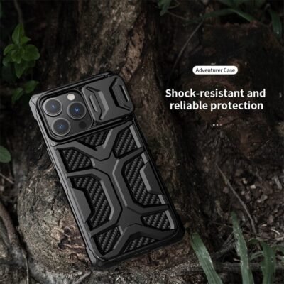 NILLKIN Adventurer for iPhone 13 Pro Anti Slip Hard Phone Case Protective Cover by The Case Factory