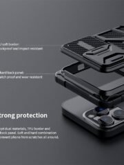 NILLKIN Adventurer for iPhone 13 Pro Anti Slip Hard Phone Case Protective Cover by The Case Factory