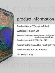 REDPEPPER Dot+ Series For iPhone 13 Case IP68 Waterproof Clear Phone Cover by The Case Factory