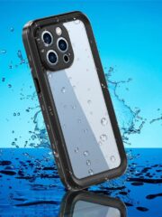 REDPEPPER Dot+ Series for iPhone 13 Pro IP68 Waterproof Clear Phone Case Dark Grey iPhone 13 Pro by The Case Factory