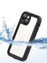 REDPEPPER Dot+ Series for iPhone 13 Mini IP68 Waterproof Clear Phone Case Black iPhone 13 Mini by The Case Factory