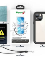 REDPEPPER Dot+ Series for iPhone 13 Mini IP68 Waterproof Clear Phone Case by The Case Factory