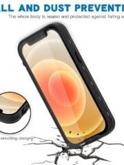 REDPEPPER Dot+ Series for iPhone 13 Mini IP68 Waterproof Clear Phone Case by The Case Factory