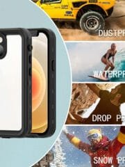 REDPEPPER Dot+ Series for iPhone 13 Mini IP68 Waterproof Clear Phone Case by The Case Factory