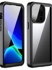 REDPEPPER PRO Series for iPhone 13 Pro IP68 Waterproof Shockproof Clear Phone Case Black iPhone 13 Pro by The Case Factory