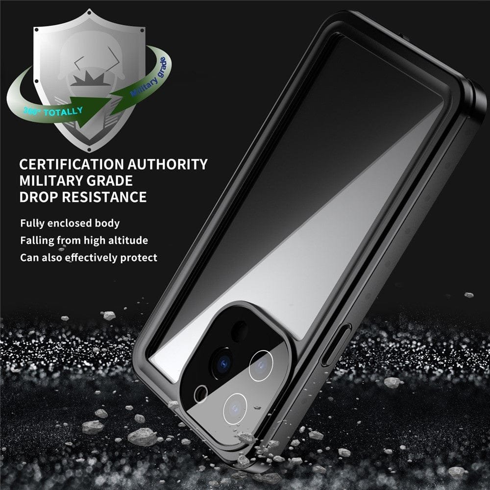 REDPEPPER PRO Series for iPhone 13 Pro IP68 Waterproof Shockproof Clear Phone Case by The Case Factory