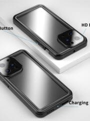 REDPEPPER PRO Series for iPhone 13 Pro IP68 Waterproof Shockproof Clear Phone Case by The Case Factory