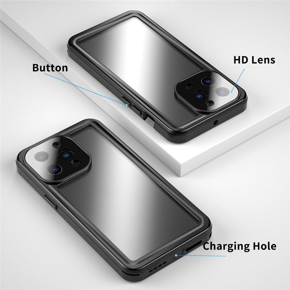 REDPEPPER PRO Series for iPhone 13 Pro IP68 Waterproof Shockproof Clear Phone Case by The Case Factory