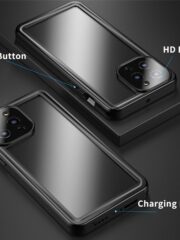 REDPEPPER PRO Series for iPhone 13 Pro Max IP68 Waterproof Shockproof Clear Phone Case by The Case Factory