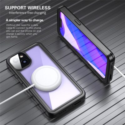 REDPEPPER PRO Series for iPhone 13 IP68 Waterproof Shockproof Clear Phone Case by The Case Factory