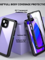 REDPEPPER PRO Series for iPhone 13 IP68 Waterproof Shockproof Clear Phone Case by The Case Factory