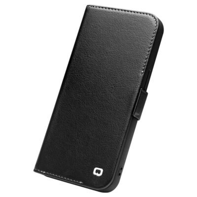 QIALINO For iPhone 13 Pro Classic Cowhide Leather Case Wallet Stand Phone Cover by The Case Factory
