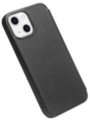 QIALINO for iPhone 13 Pro Max Case Ultra Thin Premium Genuine Leather Flip Cover by The Case Factory