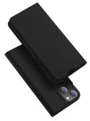 DUX DUCIS Skin Pro Series for iPhone 14 Folio Flip Leather Case with Card Holder Foldable Stand Phone Cover Black iPhone 14 by The Case Factory