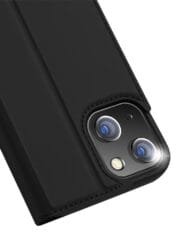 DUX DUCIS Skin Pro Series for iPhone 14 Folio Flip Leather Case with Card Holder Foldable Stand Phone Cover by The Case Factory