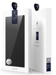 DUX DUCIS Skin Pro Series for iPhone 14 Folio Flip Leather Case with Card Holder Foldable Stand Phone Cover by The Case Factory