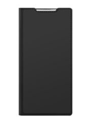 DUX DUCIS Skin Pro Series for Samsung Galaxy S22 Ultra Case Leather Card Holder Flip Stand Phone Cover with Card Slots by The Case Factory