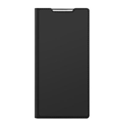 DUX DUCIS Skin Pro Series for Samsung Galaxy S22 Ultra Case Leather Card Holder Flip Stand Phone Cover with Card Slots by The Case Factory