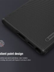 NILLKIN Frosted Shield for Samsung Galaxy S22 Ultra PC Back Soft TPU Edge Anti-fall Protective Case Cover by The Case Factory