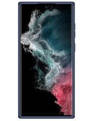 NILLKIN for Samsung Galaxy S22 Ultra Anti-scratch Anti-drop Soft Liquid Silicone Hard PC Cell Phone Case with Slide Camera Lens Cover by The Case Factory