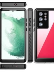 REDPEPPER FS Series for Samsung Galaxy S22 Ultra IP68 Waterproof Case Full Protection Clear Phone Cover by The Case Factory